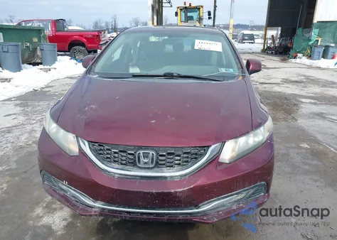 2013 Honda Civic Lx z USA, uszkodzony, nr VIN 19XFB2F59DE257464